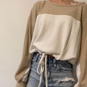 2 pack of Hollister SUPER SOFT waffle tops